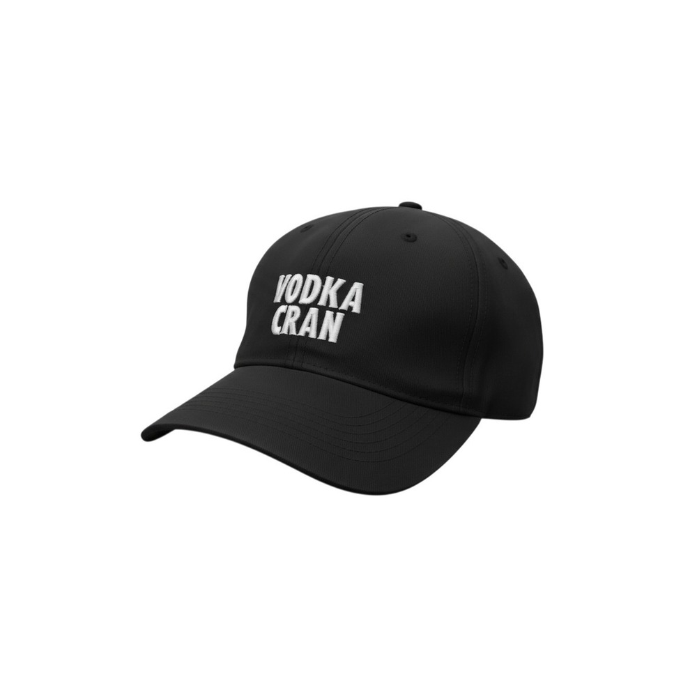 Absolut Ocean Spray Hat Unisex OS Black Vodka Cran Embroidered Strapback Cap